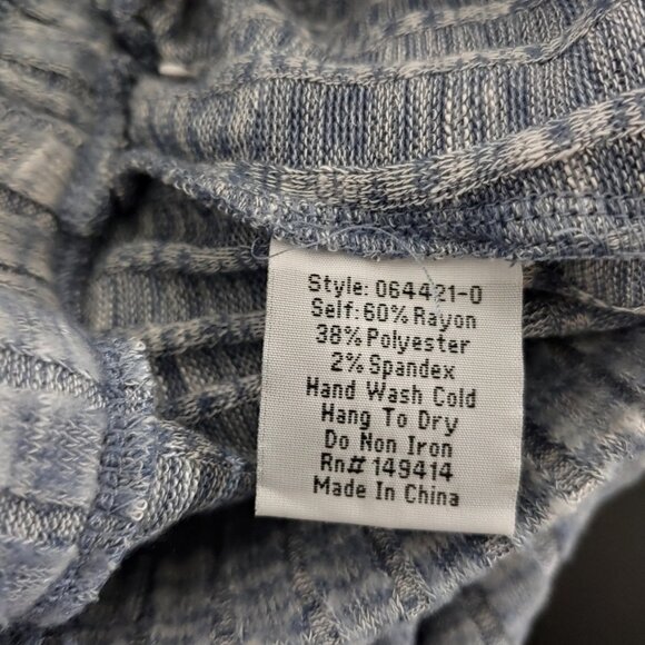 Calme by JW  Set Womens  Cozy LARGE Wide Leg Pants with XL Dolman Top  Soft - Picture 13 of 14